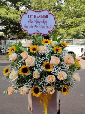 Giỏ hoa sinh nhật - 22